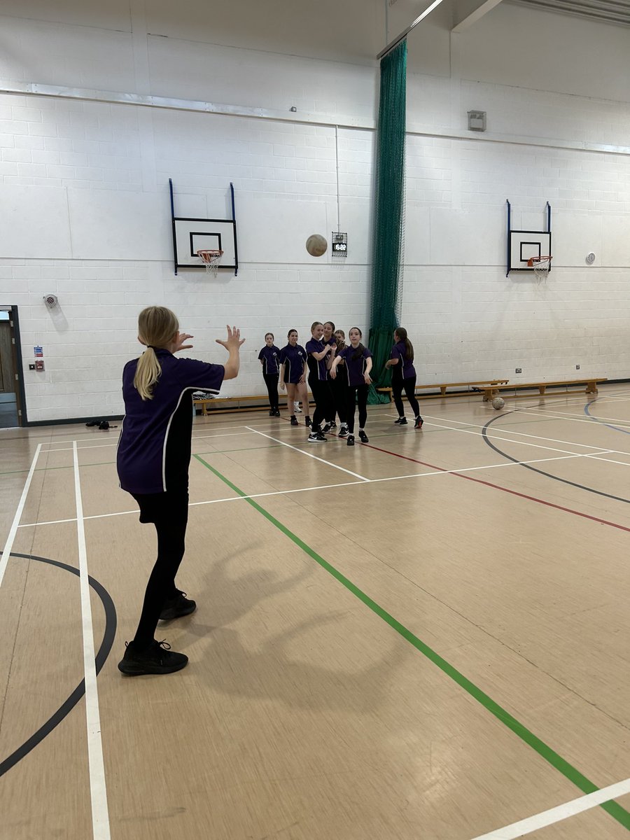 CCYD_PE's tweet photo. And we are BACK! Fantastic netball session with year 8&amp;9 girls yesterday. Focusing on developing basic skills further within their game play. Amazing to see so many girls involved! 🏐👍🏻#teamCCYD https://t.co/eyawOlz1Hf