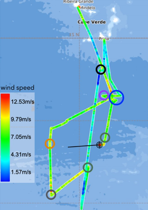 ships4sst's tweet photo. Following our #ISAR's journey onboard #FSMeteor
'After five days at sea, the Meteor aligned itself with EarthCARE’s orbit, adding yet more invaluable data to help calibrate and validate the satellite’s instruments.'
https://t.co/8fmIEsrx2p https://t.co/lOjculqhFv