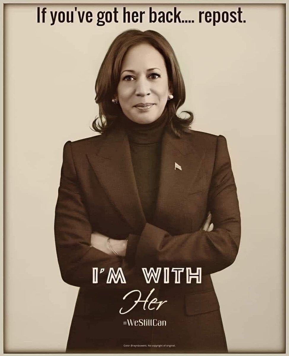 PamEngland1's tweet photo. After watching the #2024debate  @KamalaHarris  @VP I am with HER! 💙💙💙 https://t.co/EKZveeeFvI