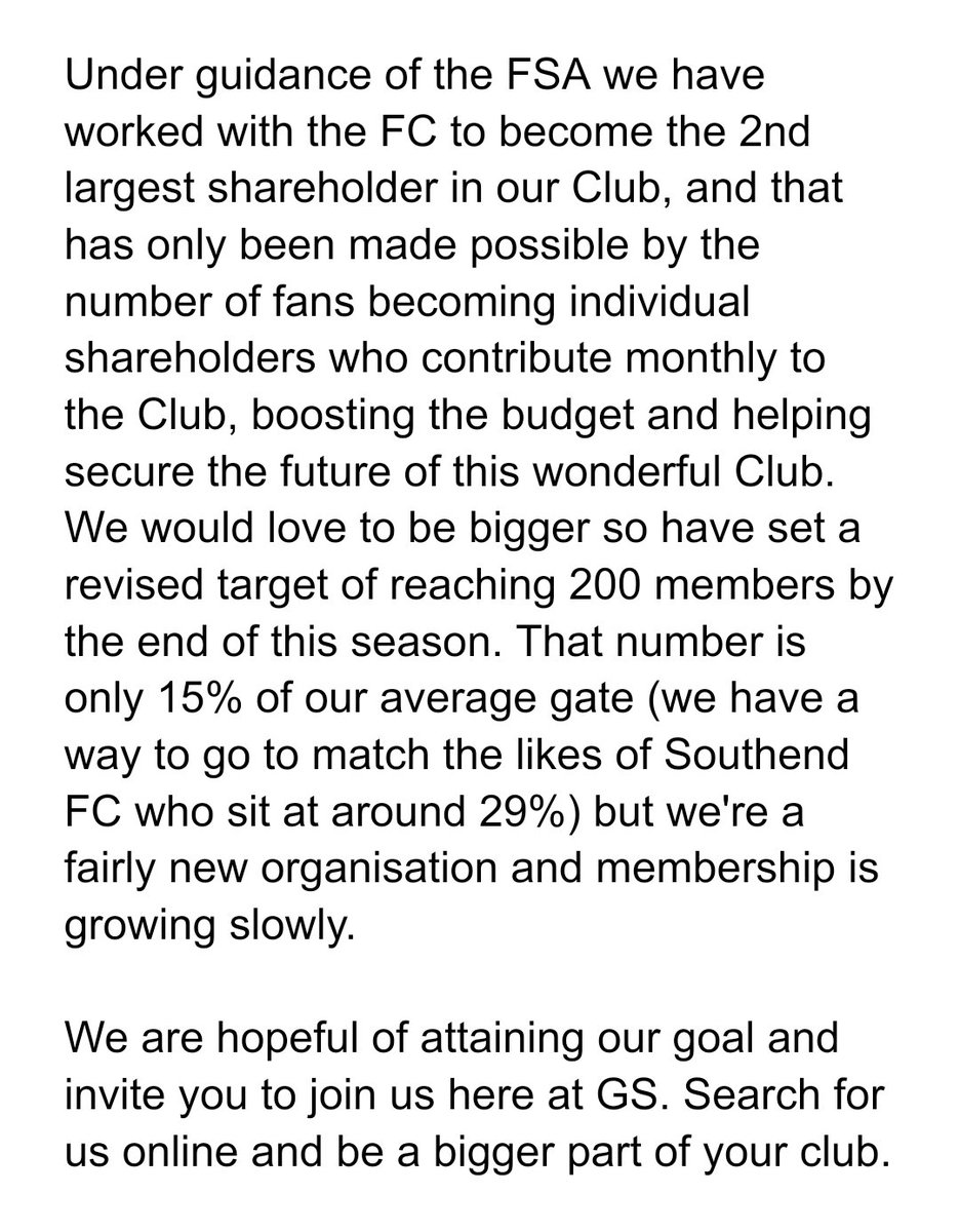 GatesheadFC_SS's tweet photo. As it's a day of good news, we thought it might be a good time to remind you of our #Project200 target.
Click our profile pic for details. https://t.co/JYEO0x1owY