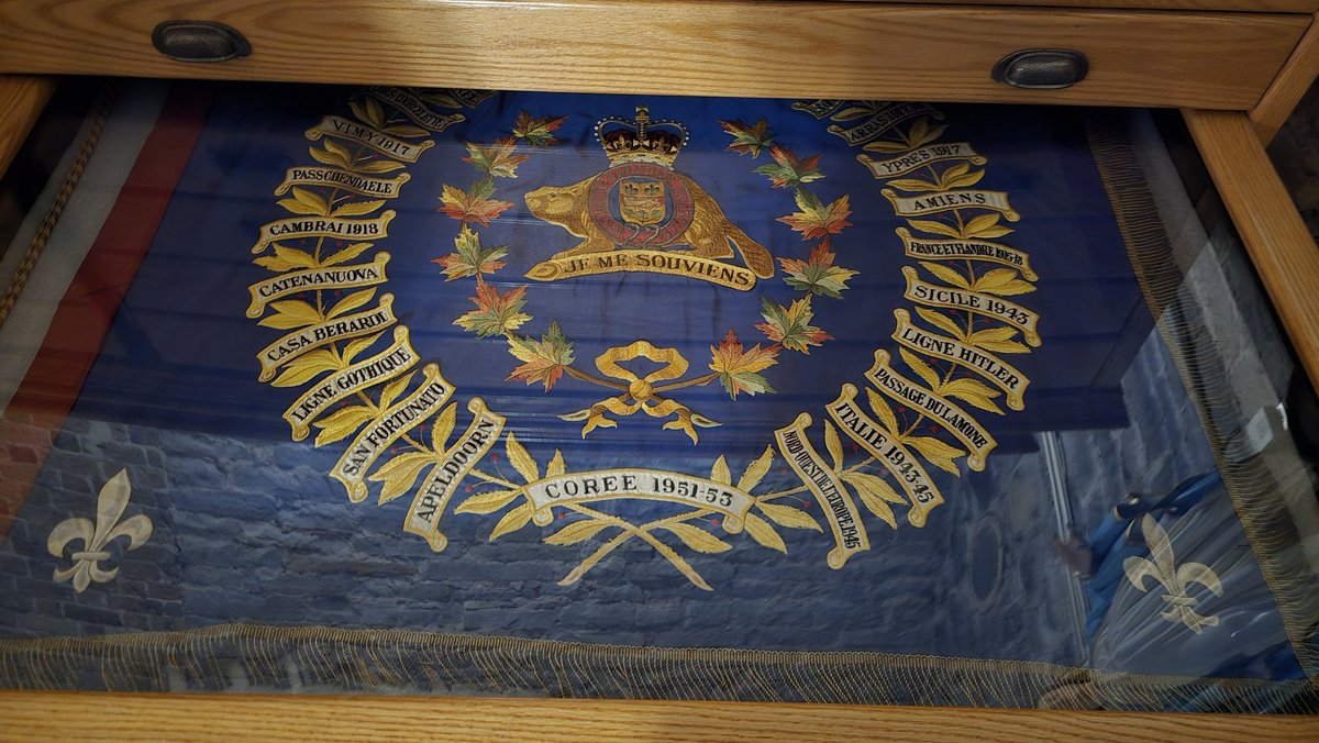 ProjectWargami1's tweet image. Quebec City was beautiful. Managed a special tour of the citadel and the chapel for the 22.