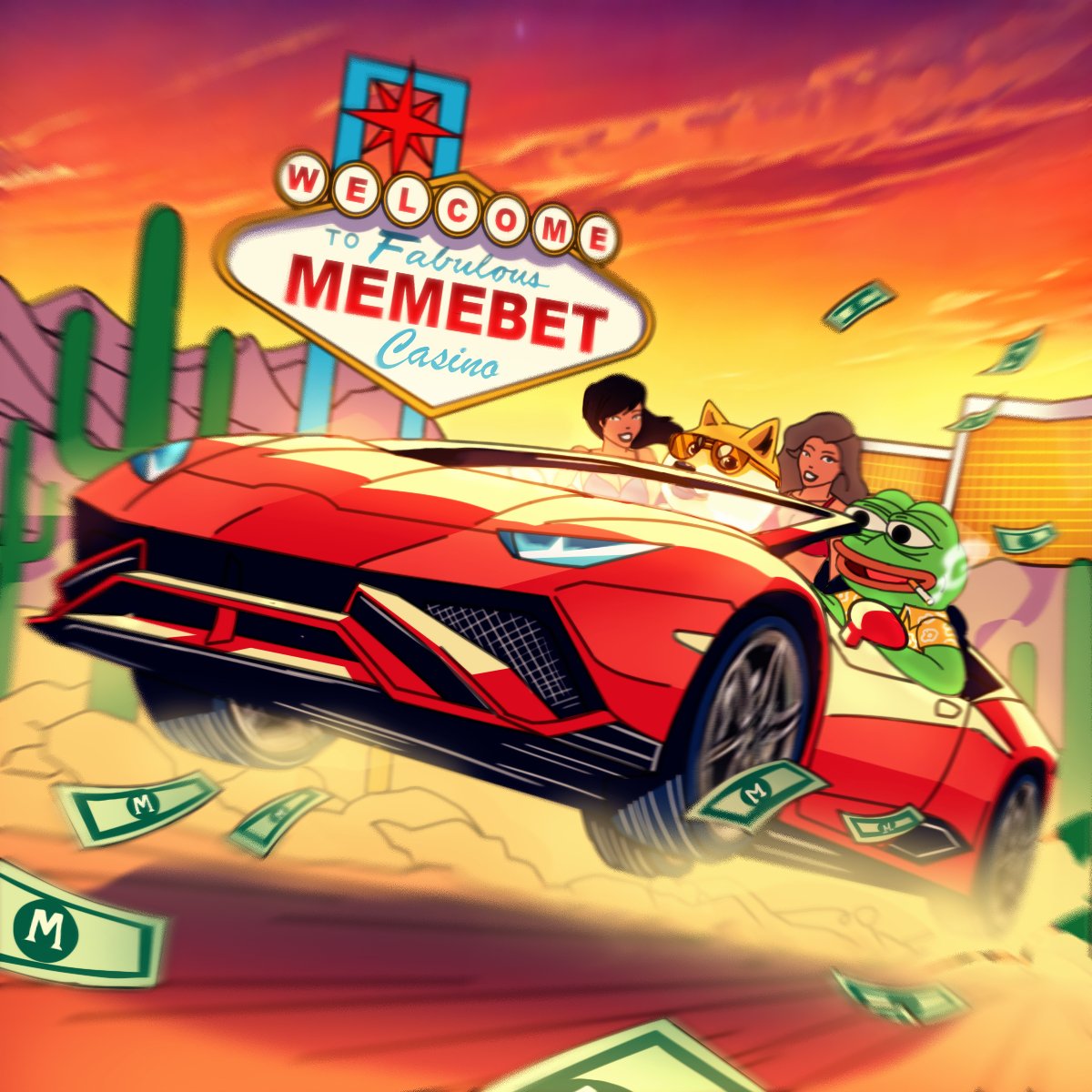 Memebet: Where degens &amp; apes thrive. 

Presale’s live, casino’s building. 

Go all in or miss out. Fortune’s for the fearless.

Buy now 👇 
bitesly.io/b_MemeBet_TW