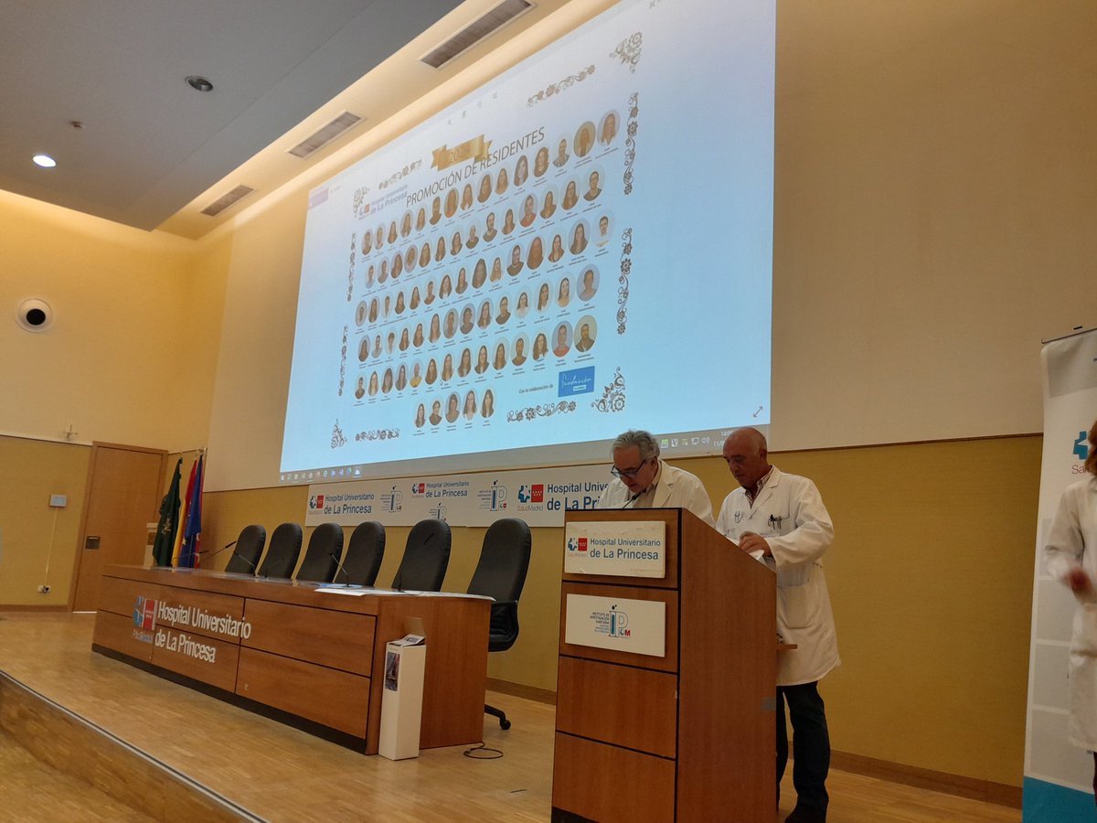 🏥❤️Acto de despedida de residentes en el #HospitadeLaPrincesa. Jornada llena de emoción y reconocimiento, donde el #EspítituPrincesa ha estado presente. Formación, empatía, pasión y humidad, las palabras más repetidas durante el encuentro. ¡Mucha suerte a tod@s!