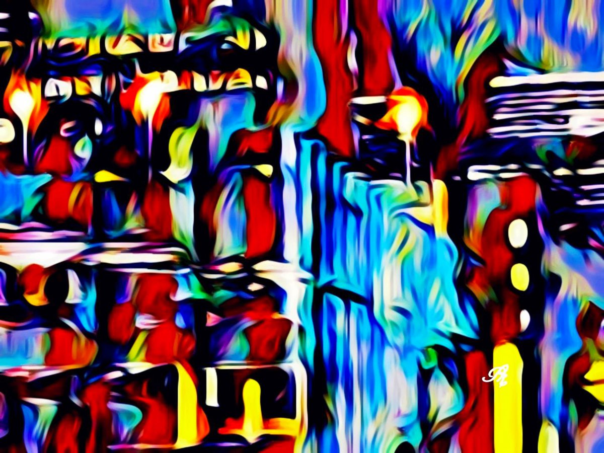 PositivePBD's tweet image. Artwork: Cityscape &amp;amp; Lights