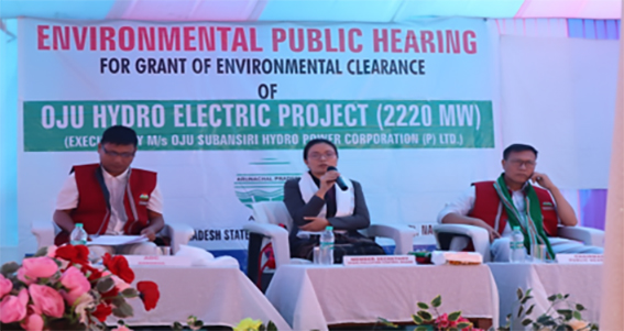arunachaltimes_'s tweet photo. A public hearing concerning environmental issues related to the 2200 MW #OjuHydroelectricProject in #UpperSubansiri was conducted at #Reddi village under the #Taksing circle on Tuesday. https://t.co/Qiz0WsaPNS