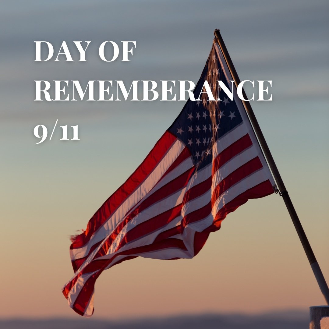Today, we remember the bravery, resilience, and unity that emerged from 9/11. Let’s honor the lives lost by spreading compassion and standing strong together. #NeverForget #DayOfRemembrance #StrongerTogether