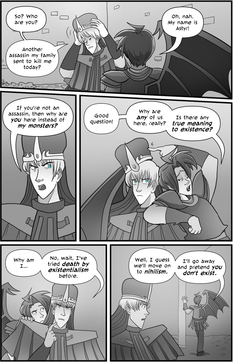 delphina2k's tweet image. So grateful for folks helping to print my Sombulus omnibus! Here&apos;s Astyr&apos;s start with an immortal king who can&apos;t get the hang of dying... and when the magic to help him gets weird. 😆

Go claim yours at sombulus.com/omnibus 💜✨

#bookteaser #booktopia #backerkit #crowdfunding