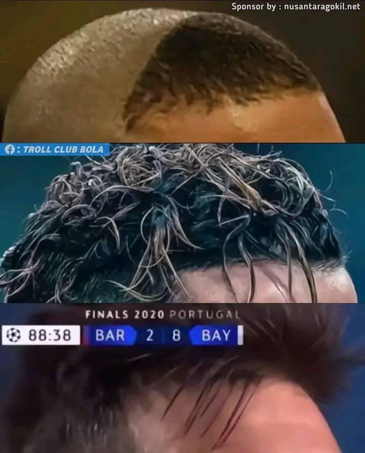 Hay pelos que son historia del fútbol. Sin más.
