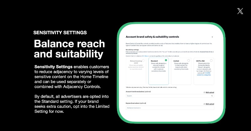 XBusinessEurope's tweet photo. Safety First, Ads Second:
We've got your back with top-notch brand safety features.