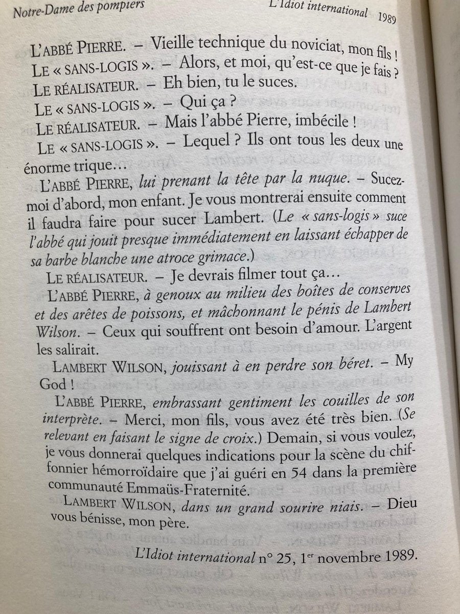 AnthoineCarton's tweet photo. @marcedouardnabe @BabethLemoine @heloise_dn @auroreberge "Notre-Dame des Pompiers" de @marcedouardnabe (publié le 1er novembre 1989) :
#AbbePierre https://t.co/rUVp4wcUlX