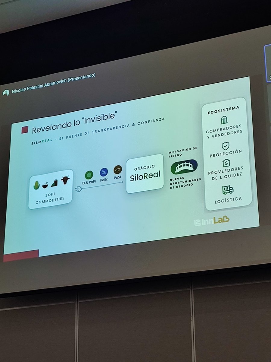 [SILOREAL]. La Segunda mostró cierre de proceso piloto para Programa InnLab (Laboratorio Innovación). Muchas herramientas y aplicaciones para seguridad del agro. En Argentina se hacen 450 mil silos bolsa x campaña, cerca 20 mil millones U$S que deben ser asegurados o protegidos.