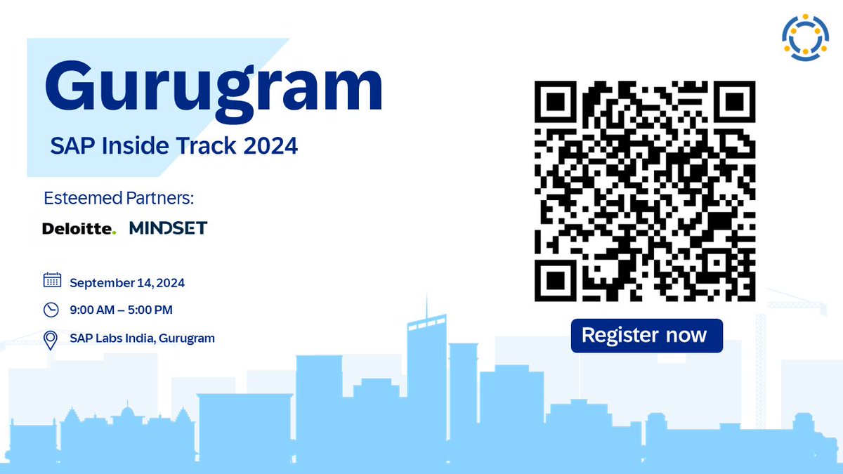 SAP Inside Track Gurugram/NCR tweet media
