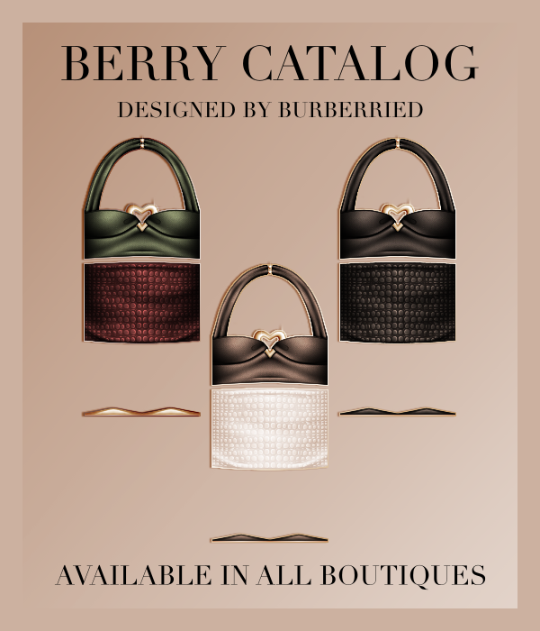 New designs available in Berry Catalog!🤎

Outfits inspired by Sabrina Carpenters Taste music video, worn by Jenna Ortega ~ ✨

#DesignedByBurberried #Roblox #RobloxDev #RobloxDesigner #DigitalArt #RobloxDeveloper

Links will be posted below! Enjoy. 🕊️