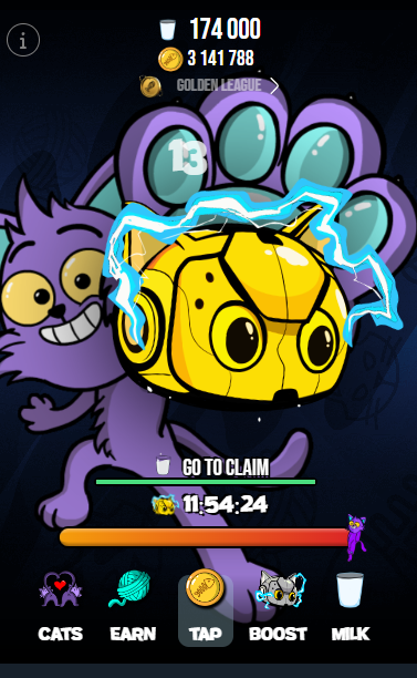 xsnusik's tweet photo. @CatapGame why has the cat's skin changed to the standard one and there is no way to change it back? https://t.co/Re0mn6Pisc