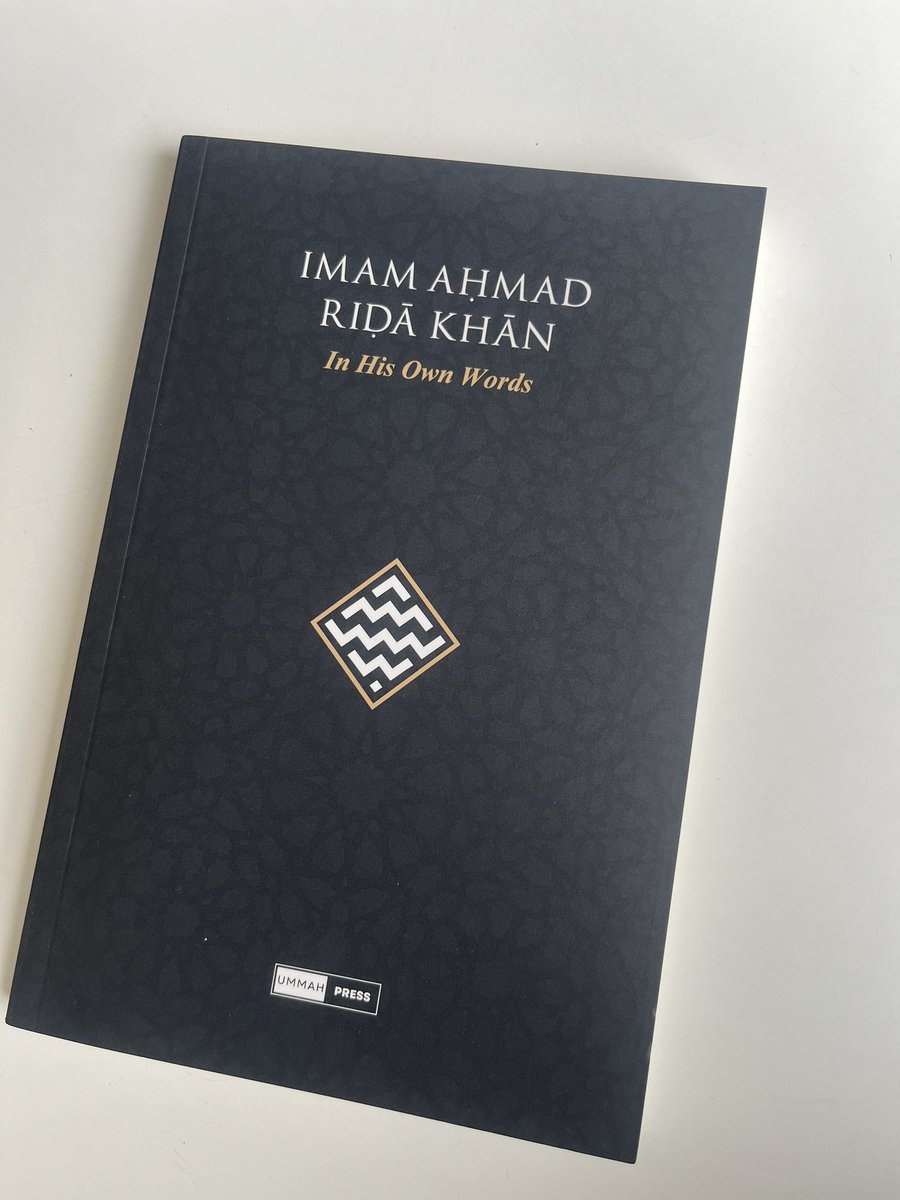 Hafiz_Ather's tweet photo. Got my copy. 

A brilliant overview of the thoughts of Ala Hazrat, and designed brilliantly too (credit; @ishraqposts ) 

Honoured to have played a tiny role in its publication; a must have for all Sunni households 

https://t.co/nyIXMo0JIL https://t.co/gXRSeUKtCi