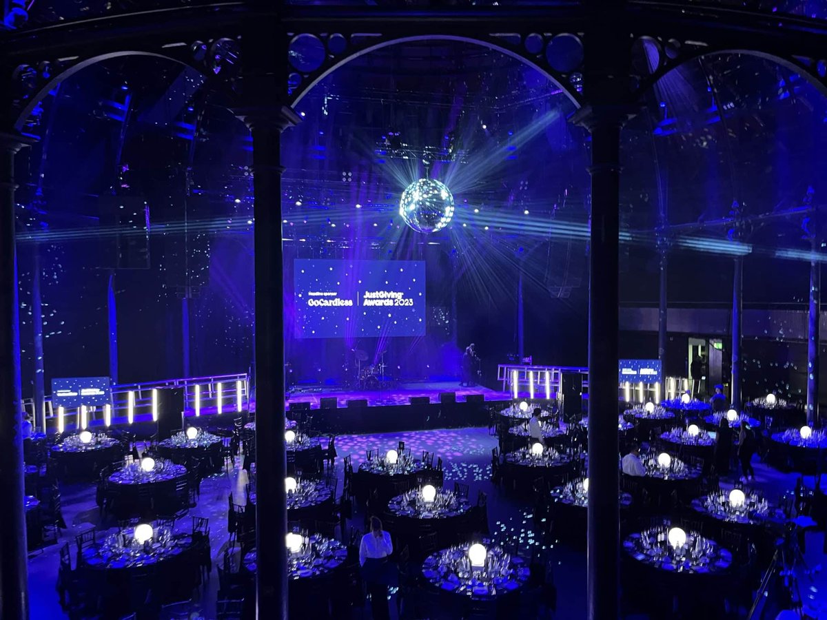 JustGiving tweet media