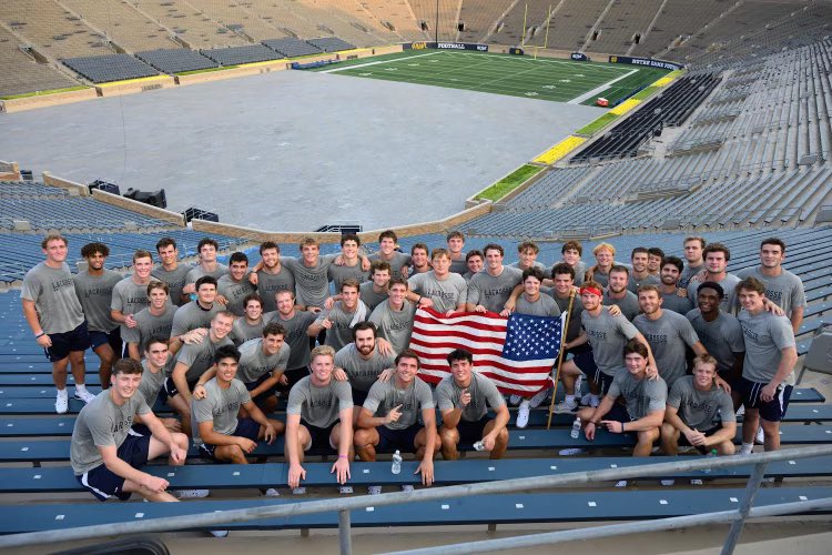 Notre Dame Lacrosse tweet media