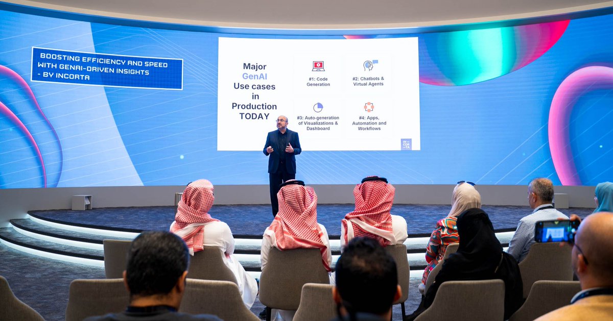 In today’s game-changing keynote, Osama Elkady, Incorta’s CEO, took the stage to reveal how #GenAI is shaking up the world of data analytics—helping businesses stay agile, supercharge productivity, and unlock next-level insights.

#GlobalAISummit #GenAI #DataAnalytics