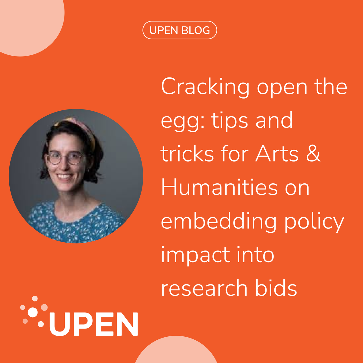 Universities Policy Engagement Network (UPEN) (@policyupen) on Twitter photo New blog 📝
<a href="/inaltomari/">Marina Altoè 🌊</a> gives arts & humanities researchers some recommendations for approaching new research funding bids, inspired by her conversations with <a href="/PascaleExeter/">Pascale Aebischer</a> <a href="/ProfArleneHH/">Professor Arlene Holmes-Henderson MBE</a> and Paul McWhirter <a href="/AHRCPolicy/">Arts and Humanities Research Council Public Policy</a>
👉 upen.ac.uk/resources/crac… New blog 📝
<a href="/inaltomari/">Marina Altoè 🌊</a> gives arts & humanities researchers some recommendations for approaching new research funding bids, inspired by her conversations with <a href="/PascaleExeter/">Pascale Aebischer</a> <a href="/ProfArleneHH/">Professor Arlene Holmes-Henderson MBE</a> and Paul McWhirter <a href="/AHRCPolicy/">Arts and Humanities Research Council Public Policy</a>
👉 upen.ac.uk/resources/crac…