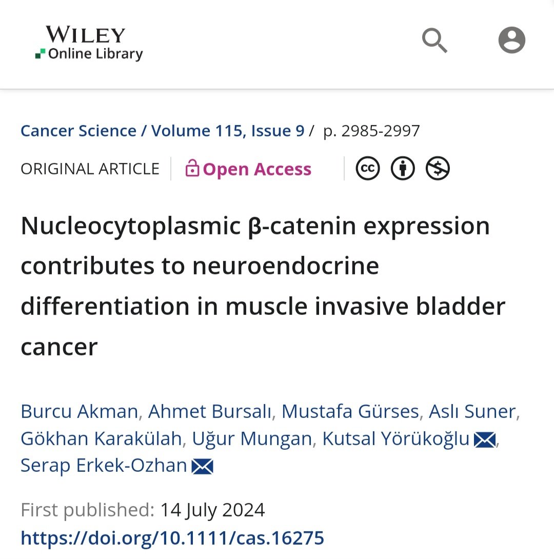 Also, you can check out our recently published work about #bladdercancer! <a href="/WileyGlobal/">Wiley</a> onlinelibrary.wiley.com/doi/10.1111/ca…