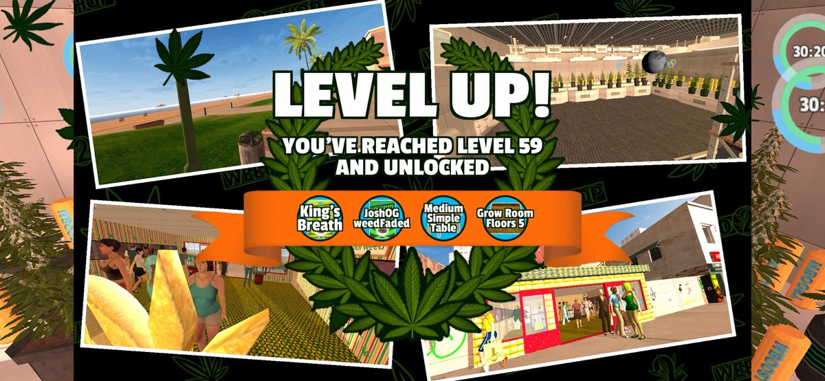 slingincustos's tweet photo. I've reached level 59 running my #weedshop2  Where you at? https://t.co/nM31hOrOcA https://t.co/C856zovESq