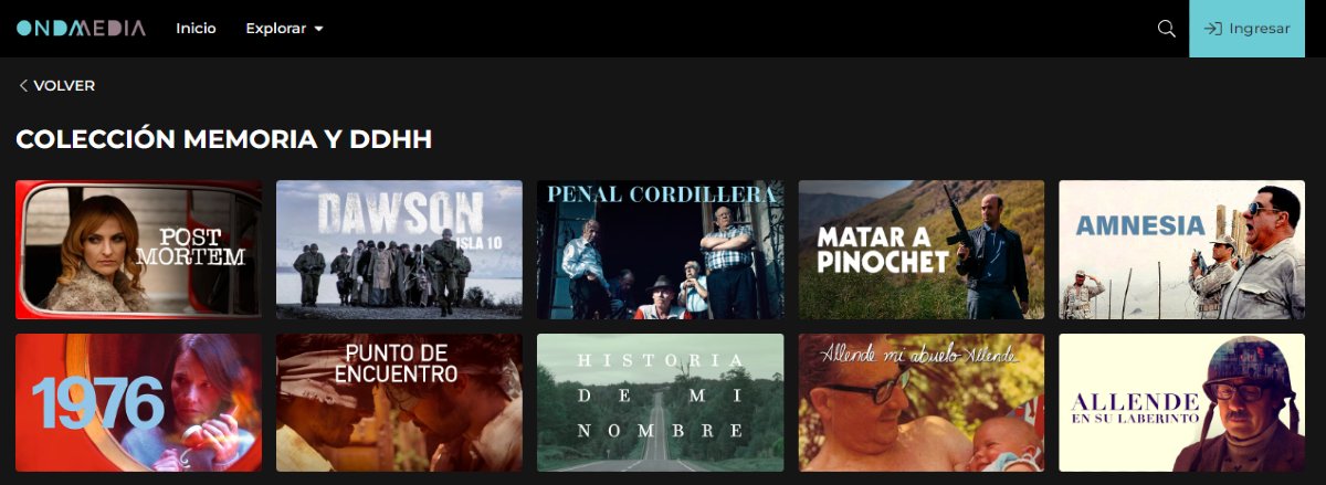 DescuentosRata's tweet photo. 🖥️ En la web de Onda Media hay una categoría de películas y documentales sobre Memoria y DDHH (están las tres partes de la Batalla de Chile).

Se pueden ver completamente gratis, sólo basta con hacerse una cuenta.

➡️ https://t.co/oGW52fl4MT https://t.co/UNjHZYndox