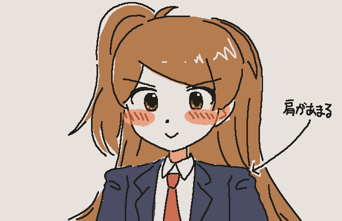 「」|⌒ ⌢のイラスト