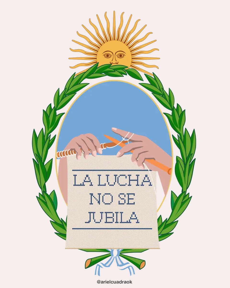 LA LUCHA NO SE JUBILA!
Hoy vamos al Congreso por nuestros jubilados!
Ilustra: Ariel Cuadra