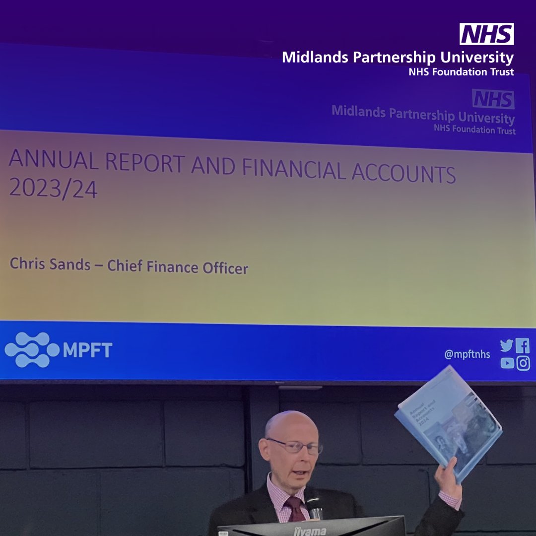 Midlands Partnership University NHS FT (@mpftnhs) on Twitter photo This morning, we held our Annual Members’ Meeting and celebrated our accomplishments over the past 12 months, and looked forward to the future.
It was great to welcome so many governors, members, executives, and our local community.
#WeAreMPFT This morning, we held our Annual Members’ Meeting and celebrated our accomplishments over the past 12 months, and looked forward to the future.
It was great to welcome so many governors, members, executives, and our local community.
#WeAreMPFT