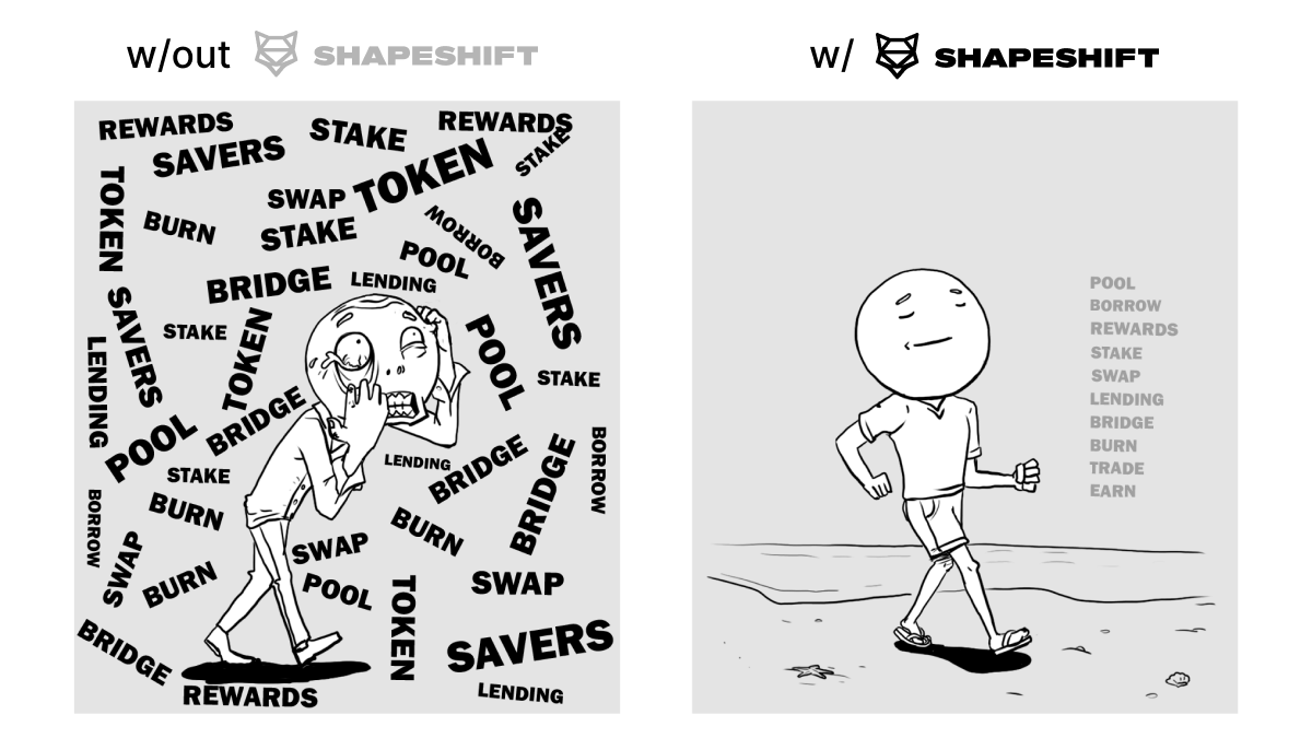 ShapeShift's tweet photo. DeFi. https://t.co/s0SfjYdtrq