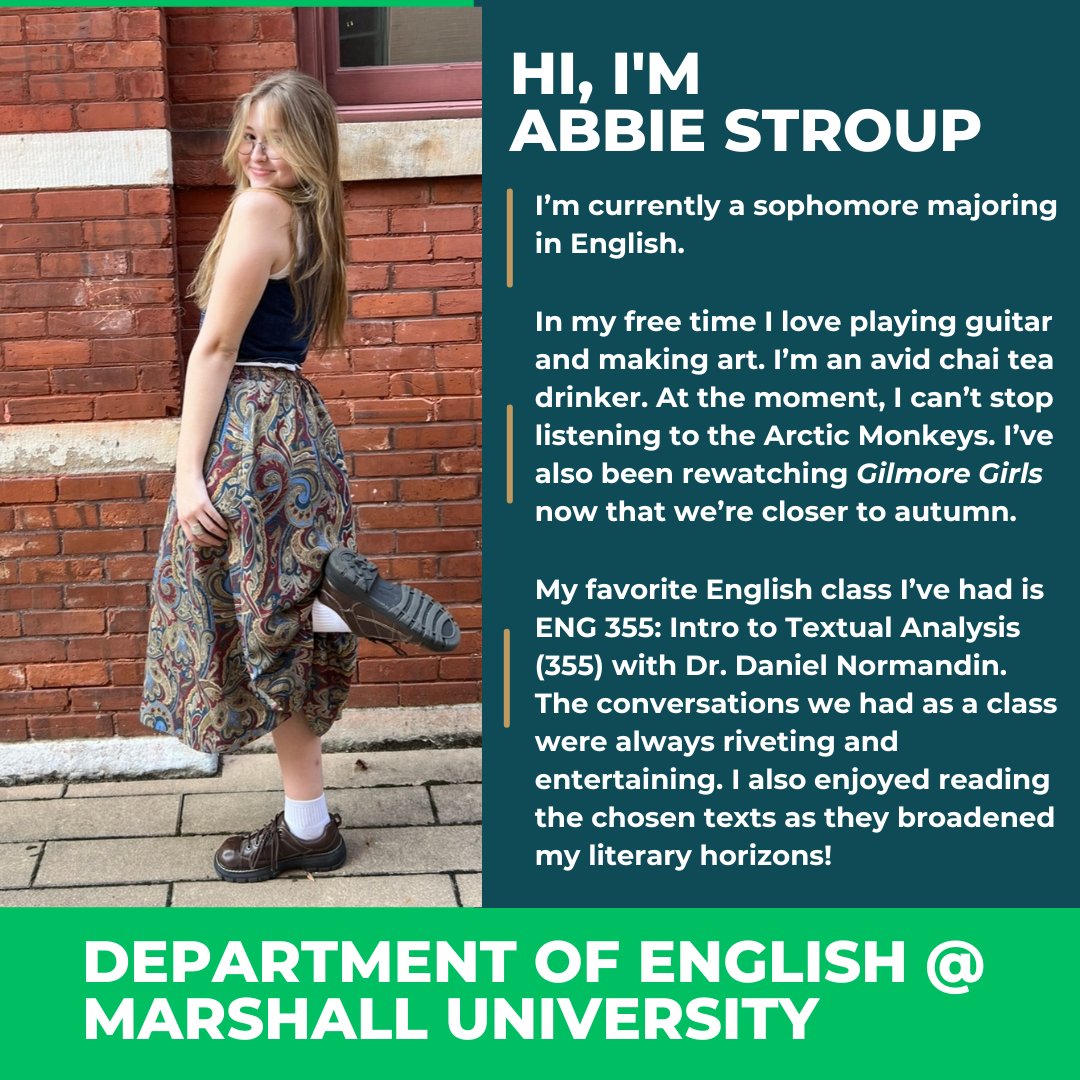 Everyone, meet Abbie!

If you're one of our amazing students and would like to be introduced (and bragged about) by us, then DM us now.
