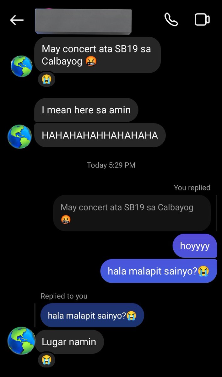 nikkachuui's tweet photo. Nagchat friend ko na taga Calbayog. Hindi naman sa nagpapainggit sya pero naiingit talaga ako😭 

kawawa talaga ako naiinis.

🔗https://t.co/4WBqe7vCXA

@SB19Official #SB19 https://t.co/r56RZBLEVF