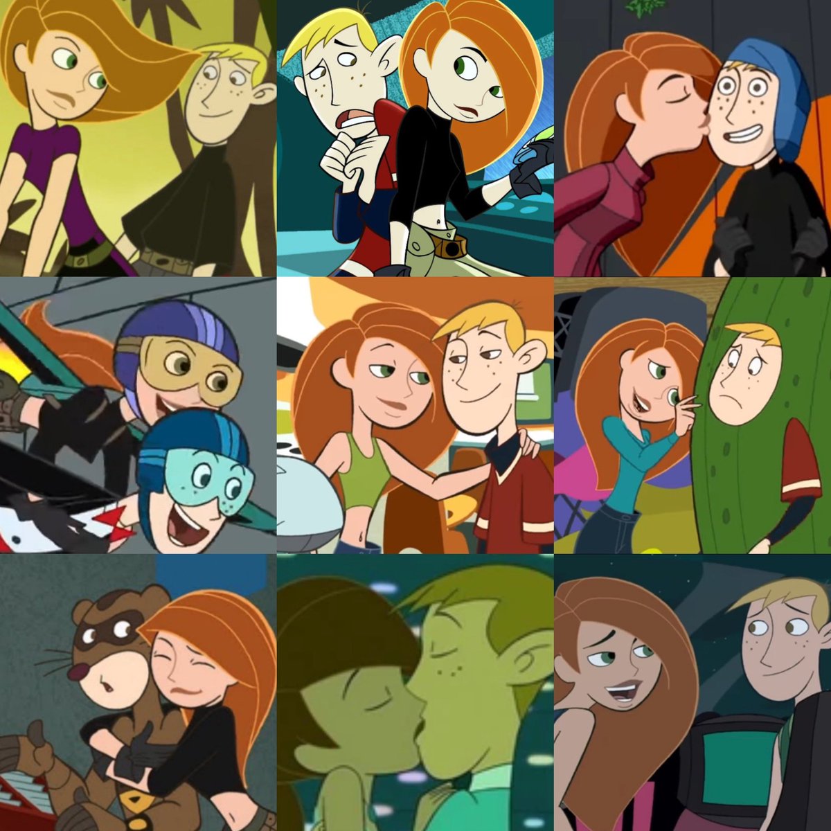 Kim Possible and Ron ❤️ I really enjoy this show! #Disney #kimpossible, image size:1200x1200