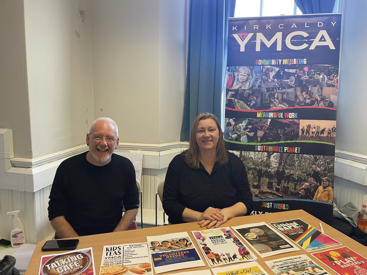 YMCA Kirkcaldy (@ymcakirkcaldy) on Twitter photo Great to attend the Placement Fair at <a href="/MorayHouse/">Moray House School of Education and Sport</a> today to promote the work we do at Kirkcaldy YMCA to the new MA (Hons) Learning in Communities students! Our CEO Fiona and our Programme and Funding Manager, Shuggy really enjoyed chatting with everyone #CLD #ComEd Great to attend the Placement Fair at <a href="/MorayHouse/">Moray House School of Education and Sport</a> today to promote the work we do at Kirkcaldy YMCA to the new MA (Hons) Learning in Communities students! Our CEO Fiona and our Programme and Funding Manager, Shuggy really enjoyed chatting with everyone #CLD #ComEd