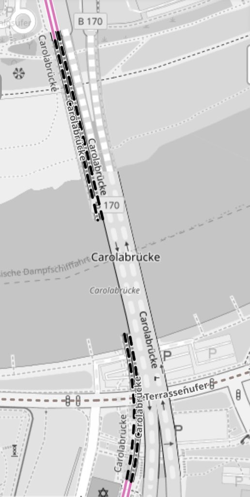 OpenStreetMap mal wieder schneller als die Kartographen erlauben.