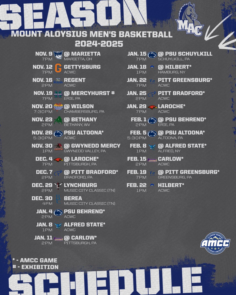 The 2024-2025 Season Schedule is 𝗛𝗘𝗥𝗘 😈

We’ll see you at the crib 🏡

Check out all the details below ⬇️