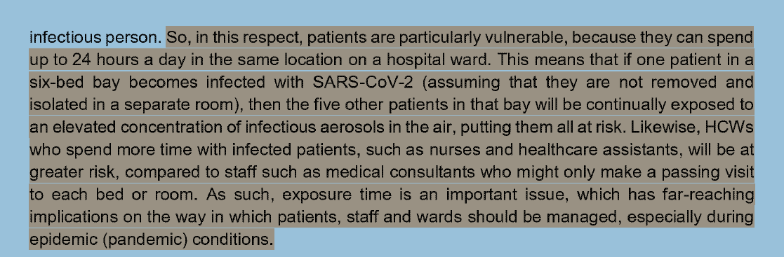 EvonneTCurran's tweet photo. Exposure time is a very important issue.
Consider care procedures which take a long time in Stagnant Air Spaces or cubicles as they are known.
#profbeggs https://t.co/KD1sB3gK9w