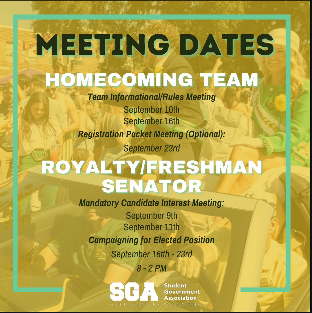 Southeastern SGA tweet media
