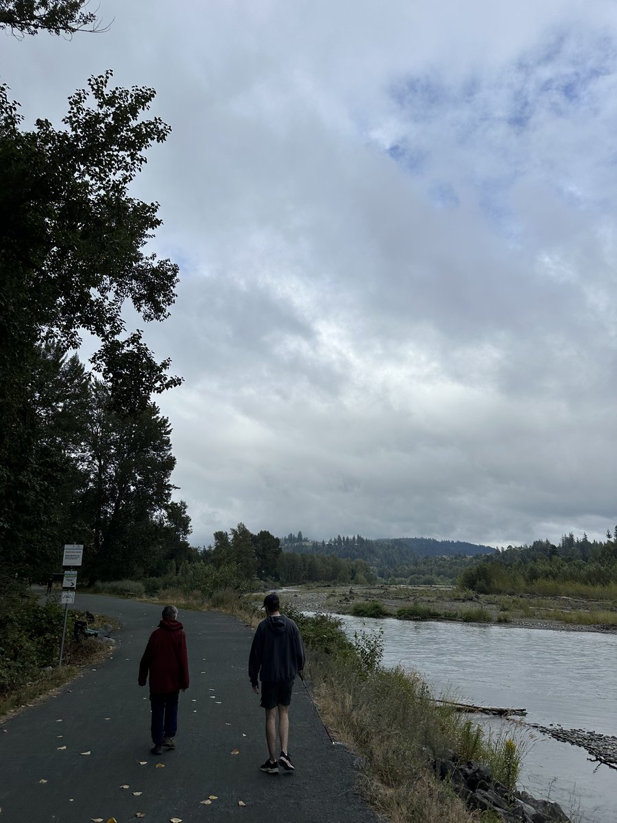 bc_blind's tweet image. Walking Club in Chilliwack has been running all summer! Attached are some photos of the places we walk. If you're interested in joining a BCBS walking club in your area, email BC Blind Sports for more info.
