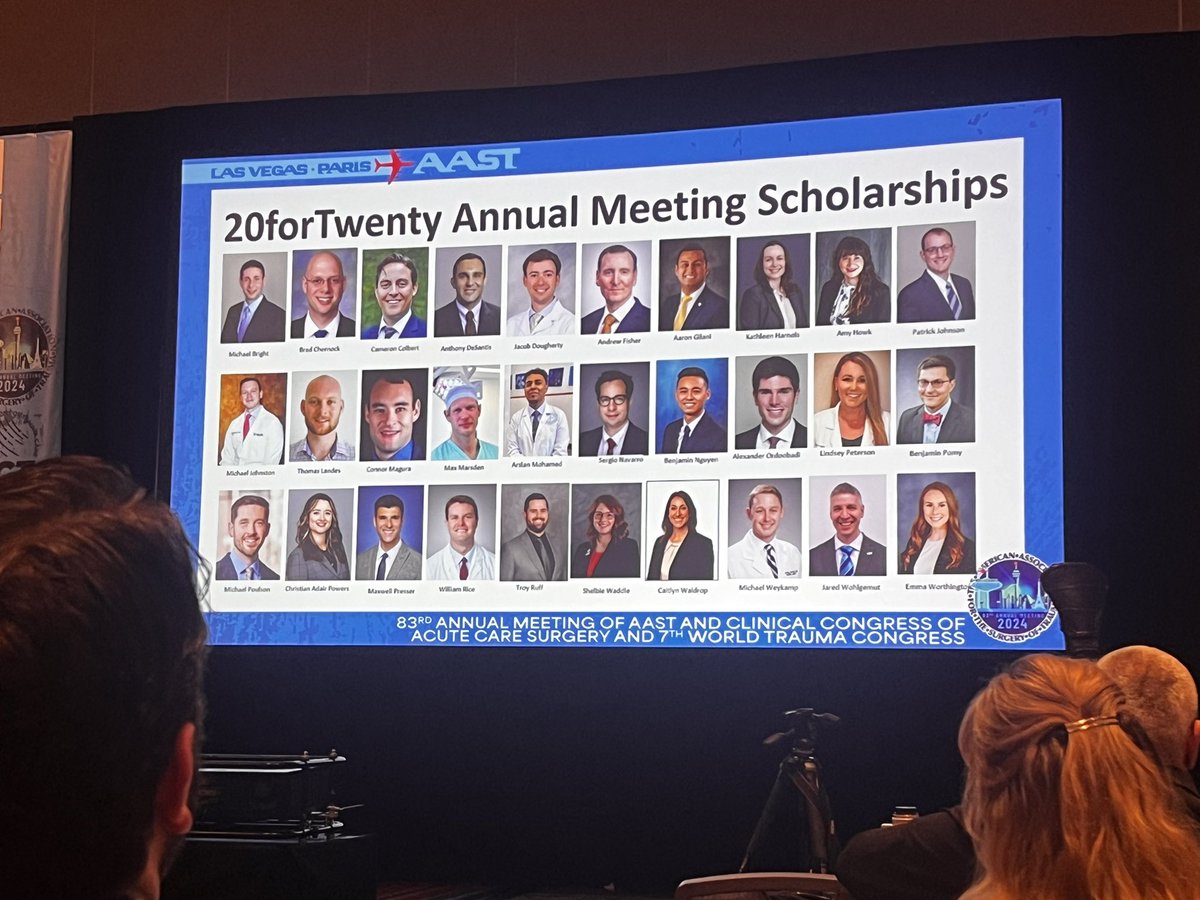 Linda Dultz (@lindadultz) on Twitter photo Check out <a href="/UTSWSurgeryLife/">UTSW Surgery Residents</a> <a href="/itscaitw/">Caitlyn Waldrop</a> receiving the <a href="/traumadoctors/">AAST</a> 20for20 #AAST2024 scholarship. Watch out for her <a href="/harborviewmc/">Harborview Medical Center</a> during fellowship next year! She’s incredible!!! <a href="/erika_bisgaard/">Erika Bisgaard, MD</a> <a href="/bulgercot/">Eileen Bulger</a> <a href="/brakenridge_md/">Scott Brakenridge</a> Check out <a href="/UTSWSurgeryLife/">UTSW Surgery Residents</a> <a href="/itscaitw/">Caitlyn Waldrop</a> receiving the <a href="/traumadoctors/">AAST</a> 20for20 #AAST2024 scholarship. Watch out for her <a href="/harborviewmc/">Harborview Medical Center</a> during fellowship next year! She’s incredible!!! <a href="/erika_bisgaard/">Erika Bisgaard, MD</a> <a href="/bulgercot/">Eileen Bulger</a> <a href="/brakenridge_md/">Scott Brakenridge</a>