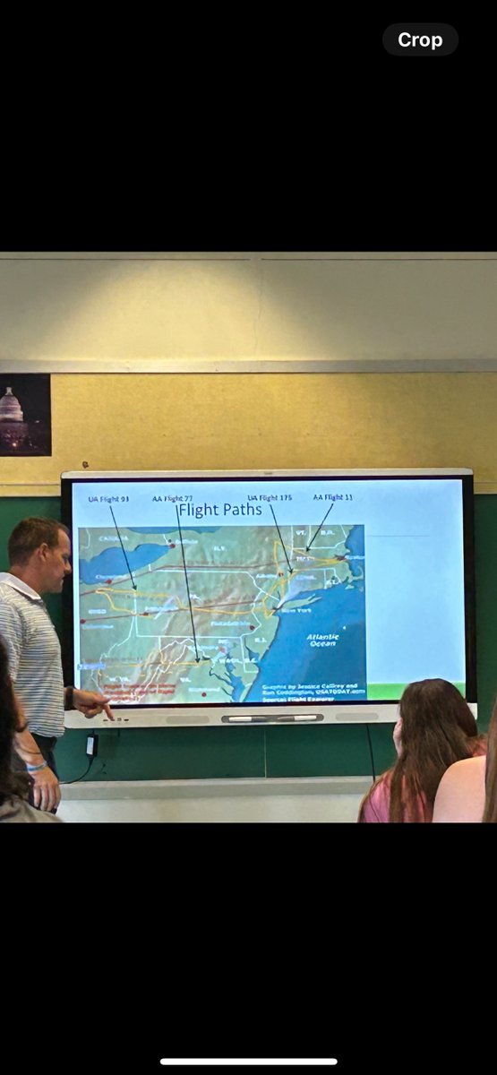 RVSD will never forget.  Special thanks to Jack Rummel and Sam Yanits for reading the 9/11 timeline.  Also Mr. Stone had a tremendous lesson with 9th and 10th graders to help with understanding.  Never Forget!!!!!