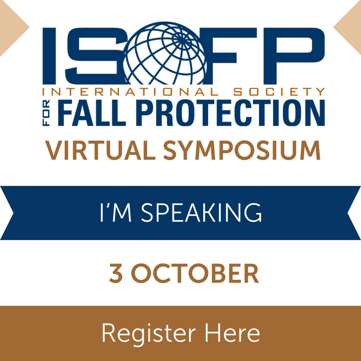 CPWR's tweet image. CPWR&apos;s Rosa Greenberg is honored to speak as part of the upcoming International Society for Fall Protection Virtual Symposium on 3 October. I’m presenting &quot;Preventing Falls in Construction: New Data and Resources&quot; at 2:25 PM. Register here: tinyurl.com/5wc93jnb #WorkatHeight