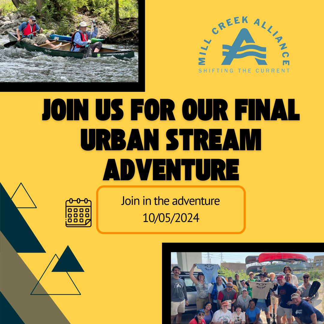 Time is Running Out! Show your support today four our annual fundraiser. Join us for our annual celebration of the Mill Creek at our Run the Riffles event on September 21st  - mailchi.mp/themillcreekal…
