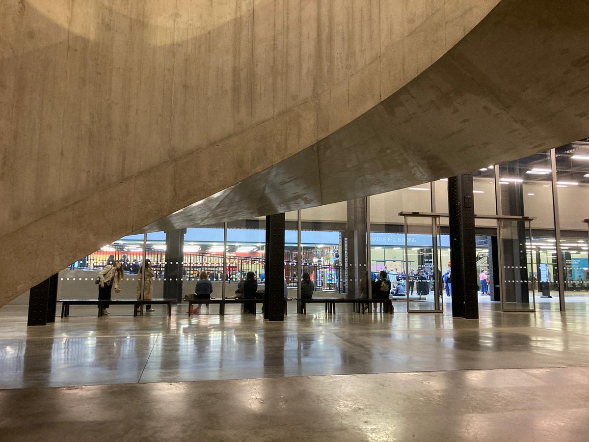 #Westgate Year 11 pupils studing Art, Scultpure and Photography had a great day out at #tatemodern today. #feelinginspired #modernart