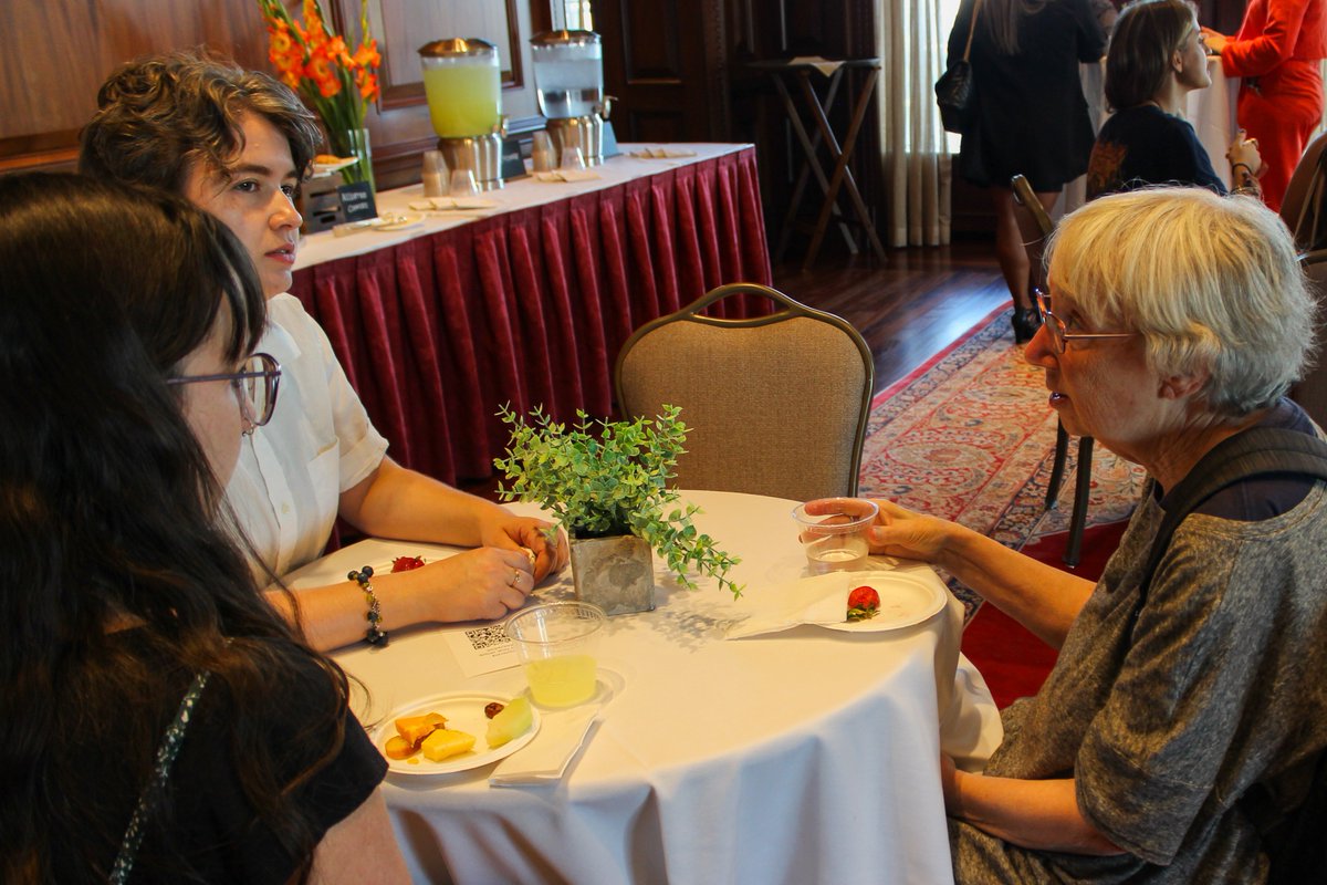 BU artists and community members mingled and connected at our reception on Tuesday evening!

🖼️ Visit the 2024/2025 Silber Way Exhibition which features BU staff, faculty, current students, and alumni, on view through June 2025.

🔗 Head to the link in our bio for more!