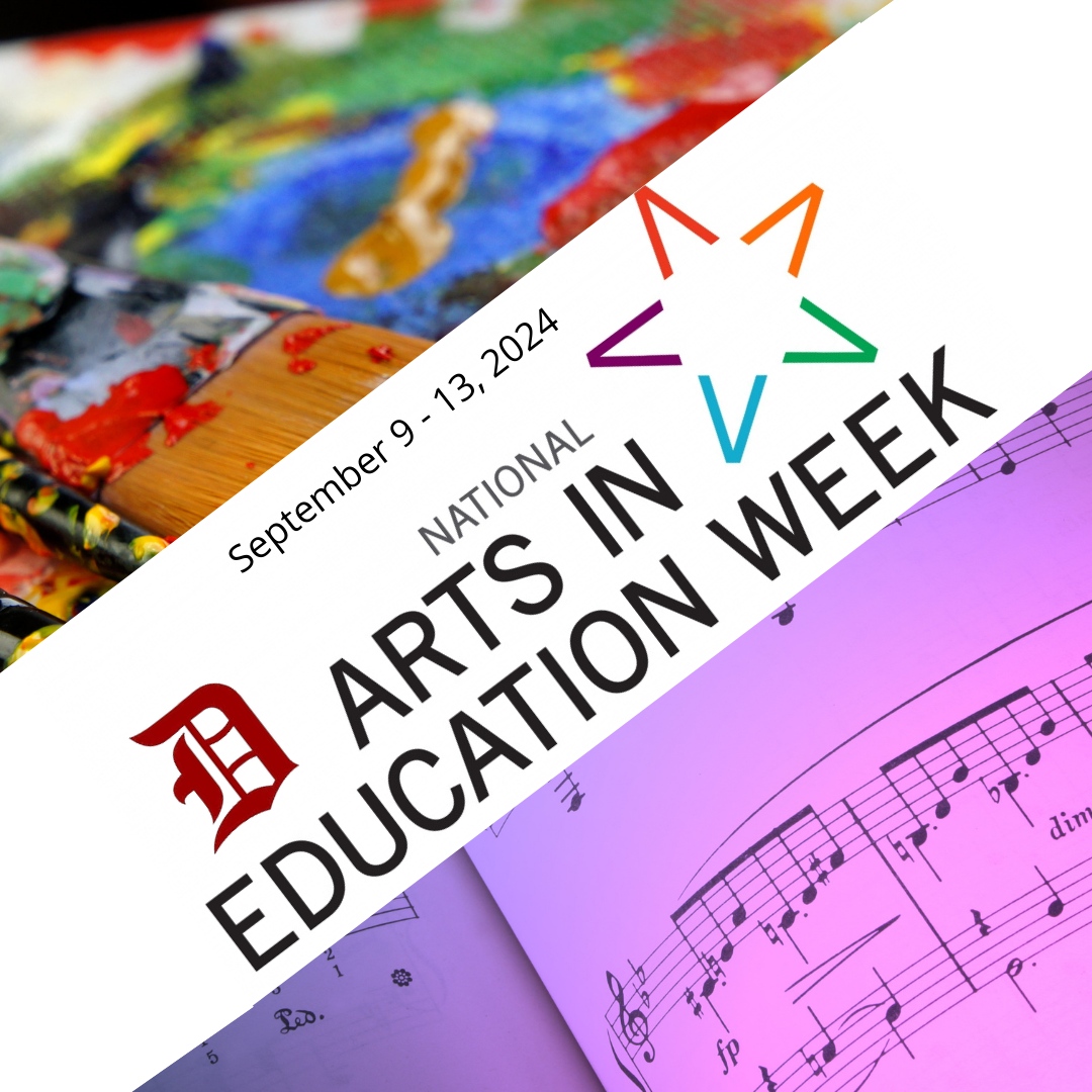 CityDover's tweet photo. It’s National Arts in Education Week! 🎨 This week highlights the essential role arts play in every student’s education. Drop an emoji in the comments to show us your favorite form of art! 💃📸🎼🎭 #BecauseOfArtsEd #WeAreDover https://t.co/pHbMu138B6