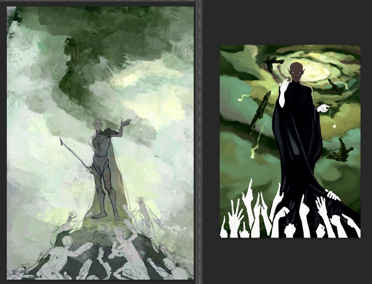 kntnkrr's tweet photo. I stumbled upon this one in my old cursed Solas art folder and had the urge to finally redraw it...... little wip 🍳 https://t.co/SqpgHGu8Oq