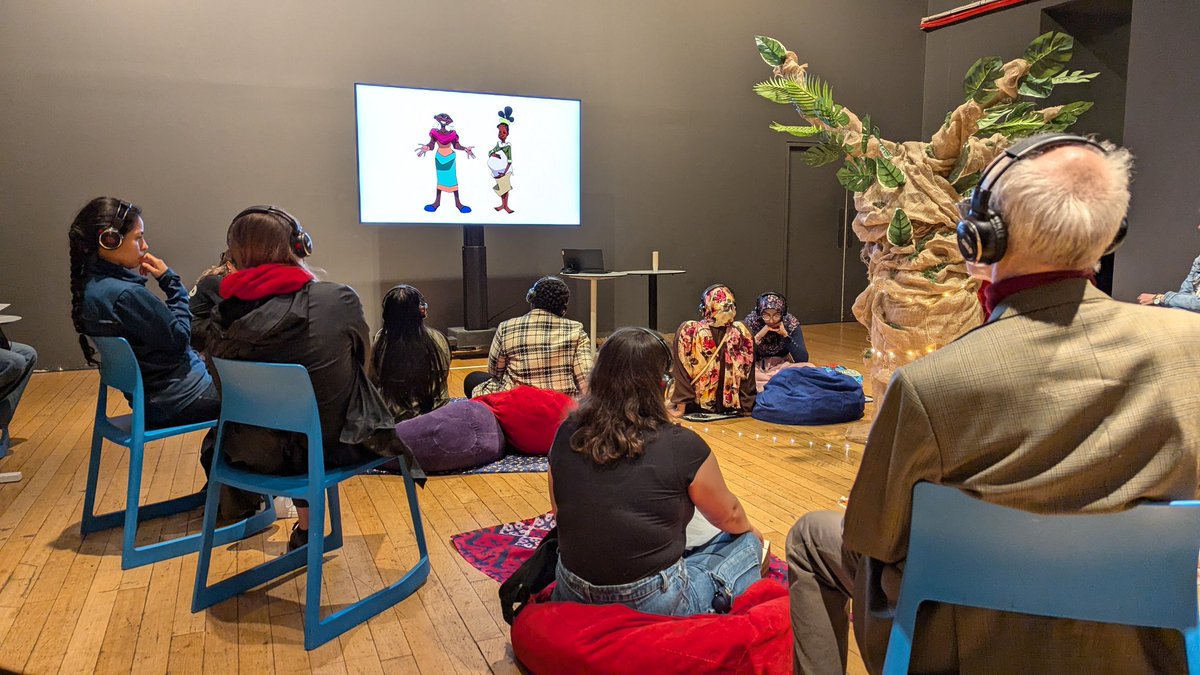 🌳 Under the Mother Tree, visitors take a moment with <a href="/childdotorg/">Child.org</a> to listen to three Kenyan women tell their stories of pregnancy and childbirth #smlates