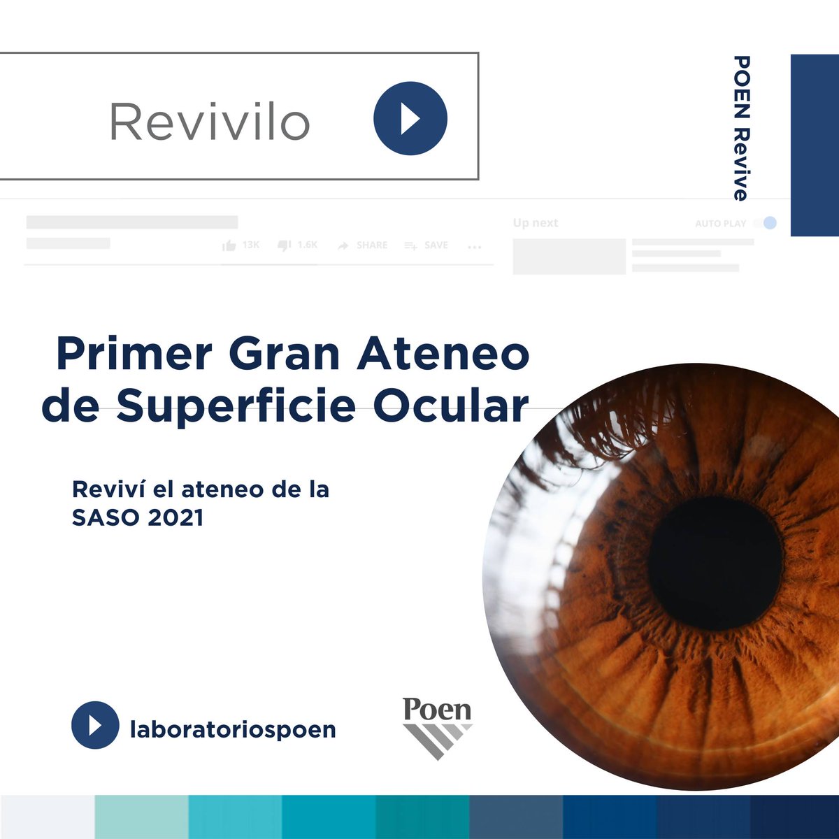 Poen_Arg's tweet photo. Te invitamos a revivir el Primer Gran Ateneo de Superficie Ocular
realizado por la SASO.

Participaron: 
Dr. Ricardo Brunzini
Dra. Cecilia Marini
Dr. Alejandro Aguilar

👉 Miralo en nuestro canal de YT: https://t.co/S5vmw6fqwW

#SomosPoen https://t.co/QkVNH2ZGrJ