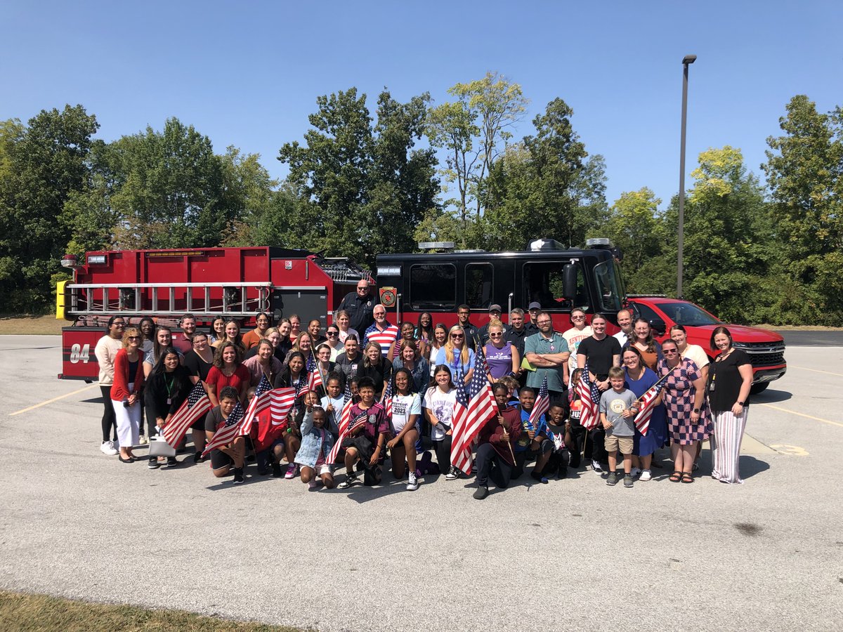 On Wednesday, September 11, 2024, Wayne Township Fire Department Engine 84 was honored to participate in the Westlake Elementary School Patriot Day silent dismissal event. <a href="/wle_elem1955/">Westlake Elementary</a> #wearewayne